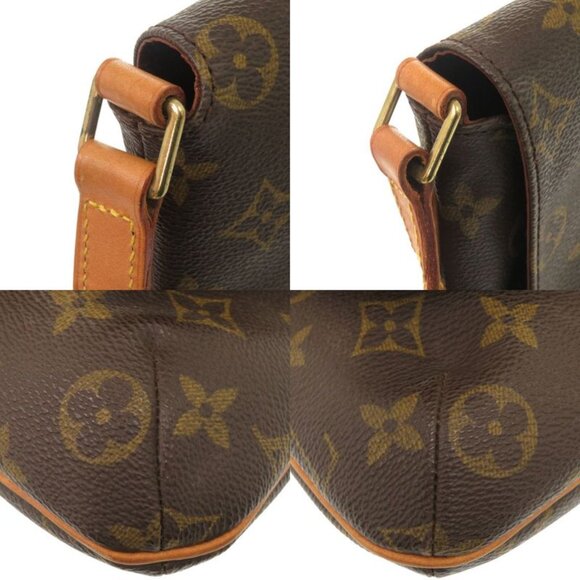 Louis Vuitton Musette Salsa Short Strap Monogram Brown Shoulder Bag - Picture 7 of 9